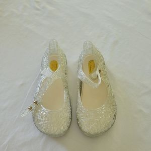 Clear Jelly Shoes size 8